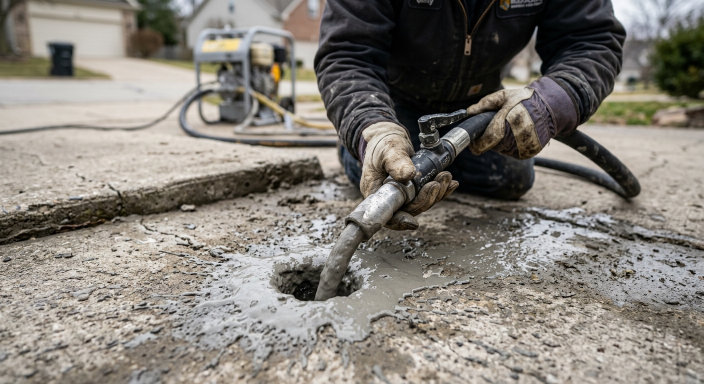 Mudjacking Concrete Near Me - professional service image 2